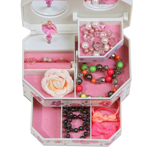 Mele and Co Kelsey Girls Musical Ballerina Jewelry Box
