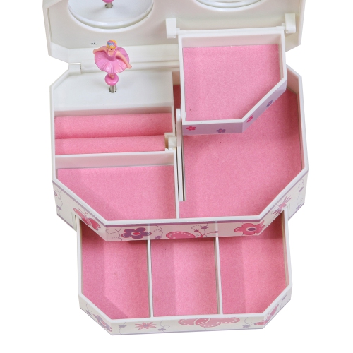 Mele and Co Kelsey Girls Musical Ballerina Jewelry Box
