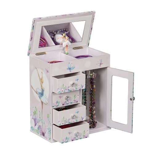 Mele and Co Liliana Girls Musical Ballerina Jewelry Box