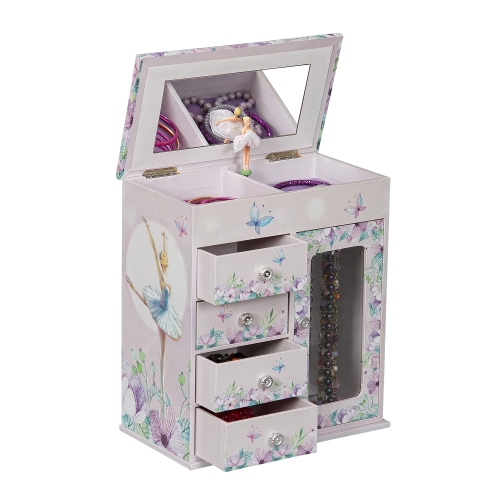 Mele and Co Liliana Girls Musical Ballerina Jewelry Box