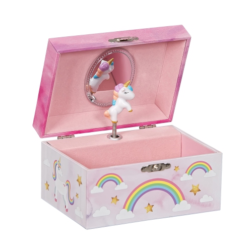 Mele and Co Skylar Girls Musical Unicorn Jewelry Box