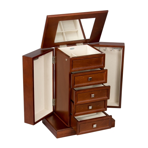 Mele and Co Thea Wooden Jewelry Box