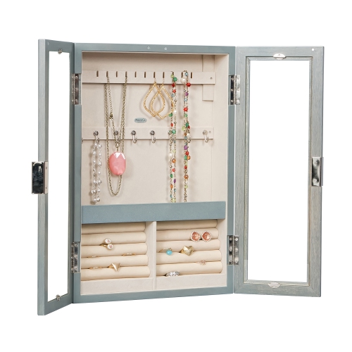 Mele and Co Leia Hanging Jewelry Cabinet