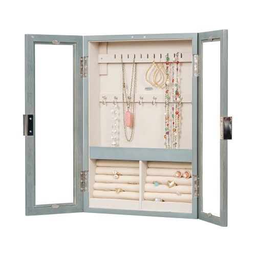 Mele and Co Leia Hanging Jewelry Cabinet