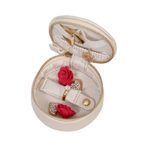 Mele and Co Stow and Go Mini Vegan Leather Jewelry Case