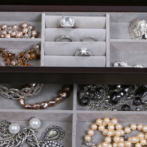 Mele and Co Davina Wooden Jewelry Box