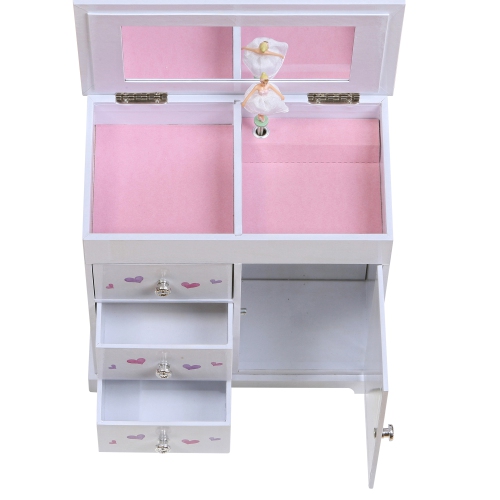 Mele and Co Adalyn Girls Musical Ballerina Jewelry Box