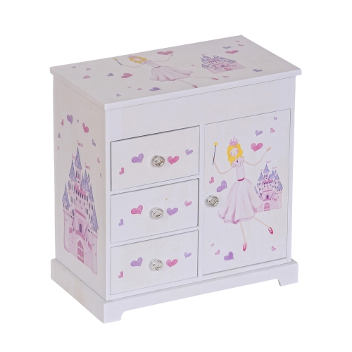 Mele and Co Adalyn Girls Musical Ballerina Jewelry Box