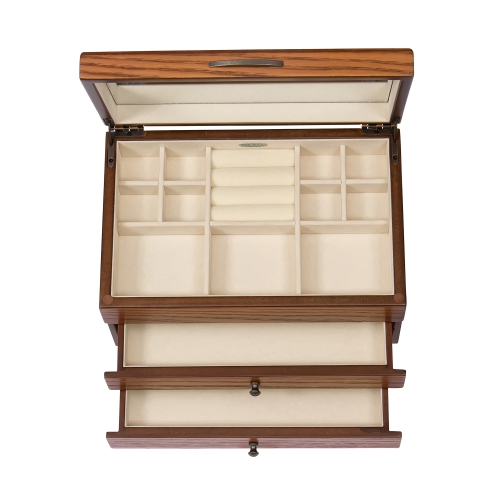 Mele and Co Selma Wooden Jewelry Box