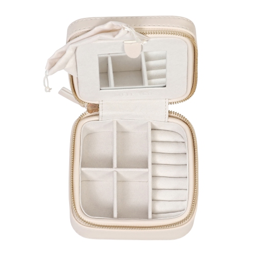 Mele and Co Stow and Go Vegan Leather Travel Jewelry Case