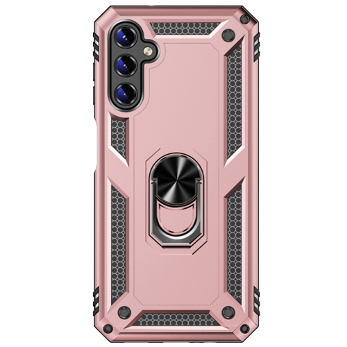 XCRS  Dual-Layer Slim Design Armor Protection Cover, Built-In Magnetic Ring With Kickstand Case for Samsung Galaxy A14 5G (6.6 Inch) 2023