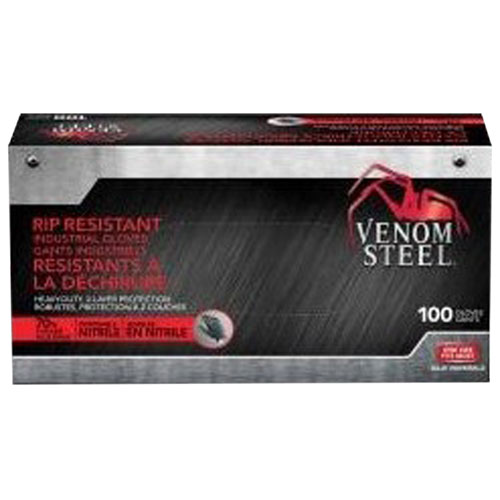 Gants en nitrile Venom Steel de Medline - 100 unités