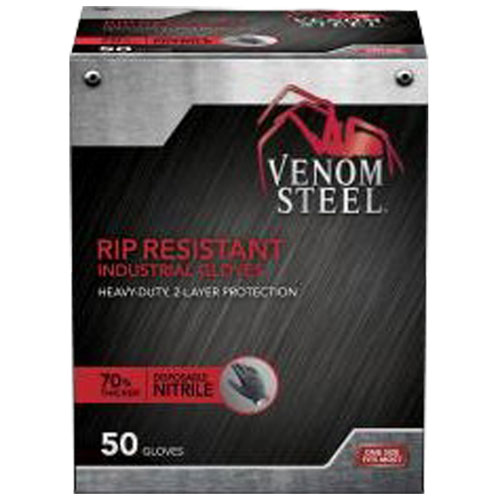 Medline Venom Steel Nitrile Gloves - 50 Count