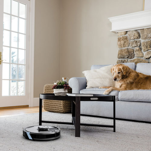 Shark Matrix Plus 2-in-1 Wi-Fi Self-Empty Robot Vacuum & Sonic Mop (RV2610WACA) - Black