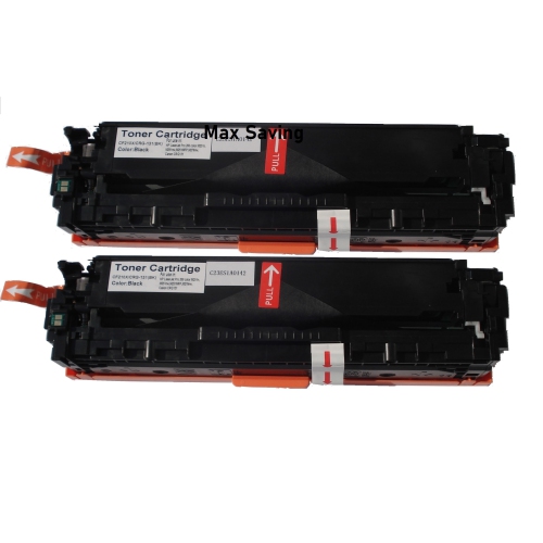 Max Saving - 2Pack Black CRG 131 Compatible Toner Cartridges for Canon 131, Canon131, MF8280CW, MF624cw,6270B001AA