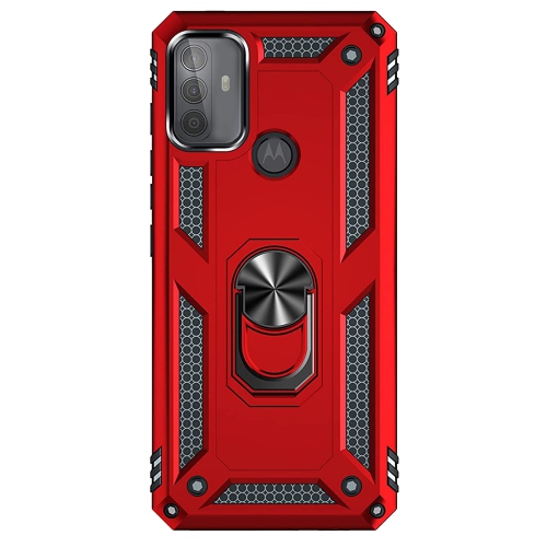 XCRS Coque de protection double couche Slim Design Armor, anneau magnétique intégré avec étui béquille pour Motorola Moto G Play 2023