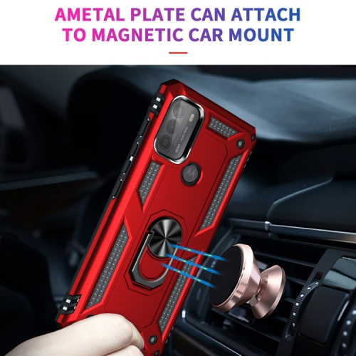XCRS Dual-Layer Slim Design Armor Protection Cover, Built-in Magnetic Ring with Kickstand case for Motorola Moto G Play 6.5 inch