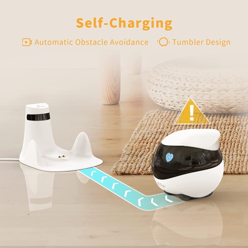 Enabot EBO SE Movable Indoor Wi-Fi Pet & Home Security Camera - 1080p, Night Vision, Two-Way Talk by ENABOT - Open Box condition - Image 4