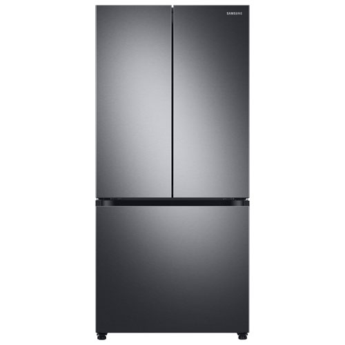 Samsung 33" 24.5 Cu. Ft. French Door Refrigerator w/ Water Dispenser -Black Stainless Steel