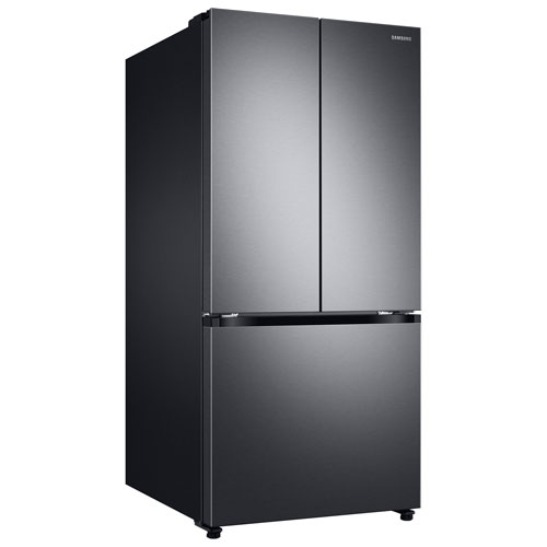 Samsung 33" 24.5 Cu. Ft. French Door Refrigerator w/ Water Dispenser (RF25C5551SG/AA) -Black Stainless Steel