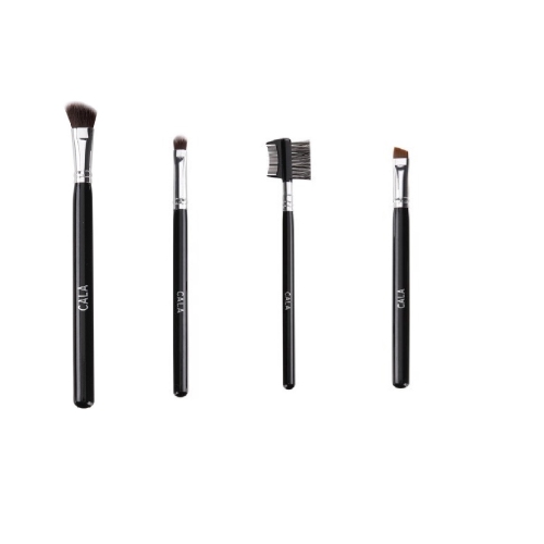 Cala Studio Master Cosmetic Brushes 12 pc Brush Set for Face & Eyes