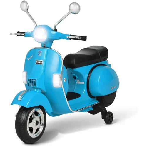 Moto électrique pour enfants Vespa avec roues d'…