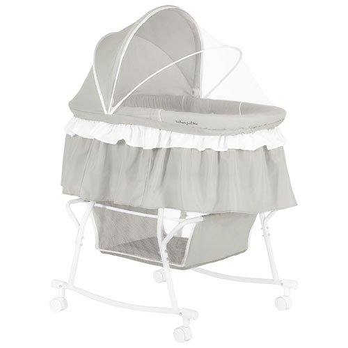 Dream On Me Lacy Portable 2-in-1 Bassinet & Cradle
