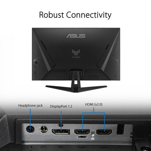 ASUS TUF 31.5" WQHD 1440p 170Hz 1ms VA LED FreeSync Gaming Monitor (VG32AQA1A)