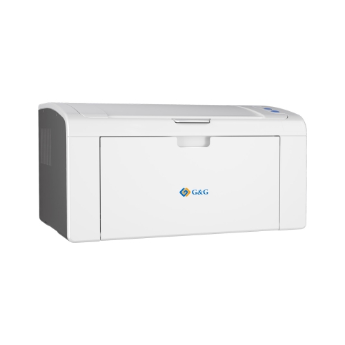 G&G P2022W Imprimante laser monochrome compacte, mise en réseau sans fil,  utilisation au bureau à domicile, imprimante grise avec impression mobile