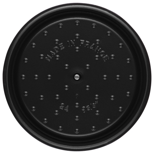 STAUB La Cocotte 3.7 L Cast Iron Round Cocotte, Bordeaux