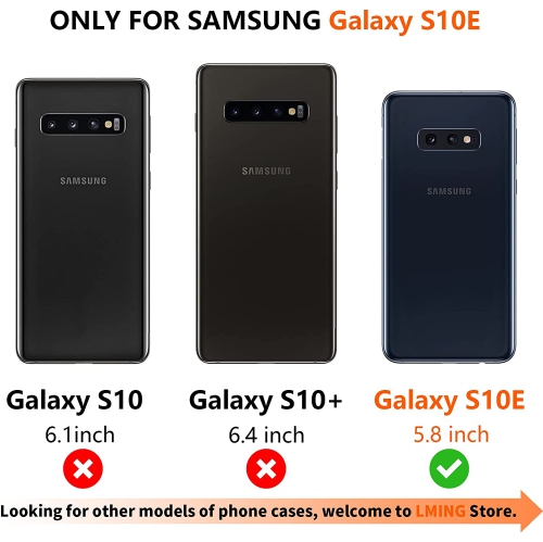 Samsung Galaxy S10e Case with Finger Loop,Minimalist Green Leaves 3D Embossed Kickstand Galaxy S10e Phone Case