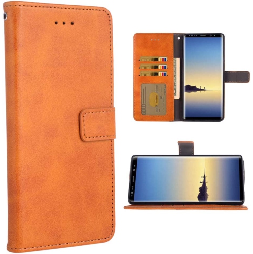 Compatible with Samsung Galaxy Note 8 Wallet Case Leather Wrist Strap Lanyard Flip Cover Holder Phone Cases