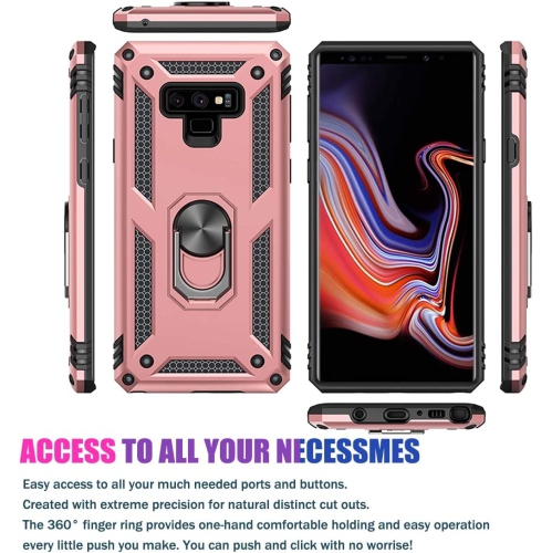 Galaxy Note 9 Case/Samsung Note9 Phone Case, [Military Grade] [Metal Ring][Magnetic Support] Defender Heavy