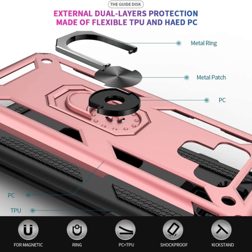 Galaxy Note 9 Case/Samsung Note9 Phone Case, [Military Grade] [Metal Ring][Magnetic Support] Defender Heavy