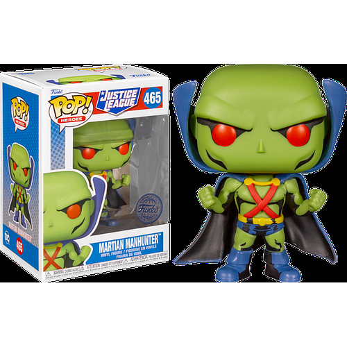 Funko Pop! Heroes DC Justice League Vinyl Figure Martian Manhunter #465