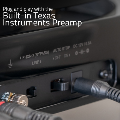 Tourne-disque haute fidélité RT81 Elite de Fluance et Ai61 haut-parleurs d'étagère stéréo amplifiés de 6,5 po