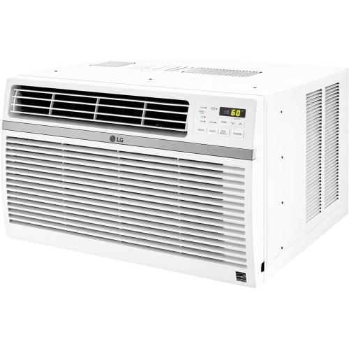 Climatiseur de fenêtre LG 12 000 BTU, refroidit 550 pieds carrés., fonctionnement silencieux, télécommande, 3 vitesses de refroidissement, 115 V