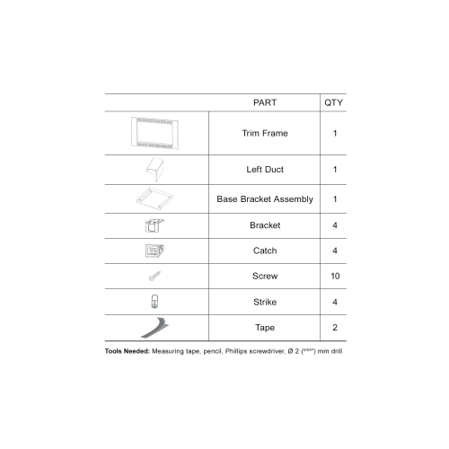 Panasonic 30-inch Trim Kit for Panasonic 2.2 cu ft Microwave Ovens - Stainless Steel (NN-TK932SS)