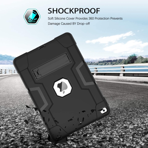 iPad Air 5 Case, iPad Air 4 Case, Apple iPad Air 5th / 4th Generation Case, Full Body Protective Kickstand 3 in 1 Shockproof Case iPad 10.9 inch