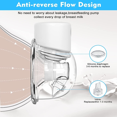 AvaMalis A|M Everything Baby Wearable Breast Pump, S12 Double Hands Free Breast Pump, LCD Display, Low Noise & Painless, 2 Modes & 9 Levels Electric