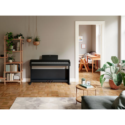 Yamaha YDP145 ARIUS Standard 88-Key Weighted Hammer Action Digital Piano w/ Stand, Bench & 3 Pedals