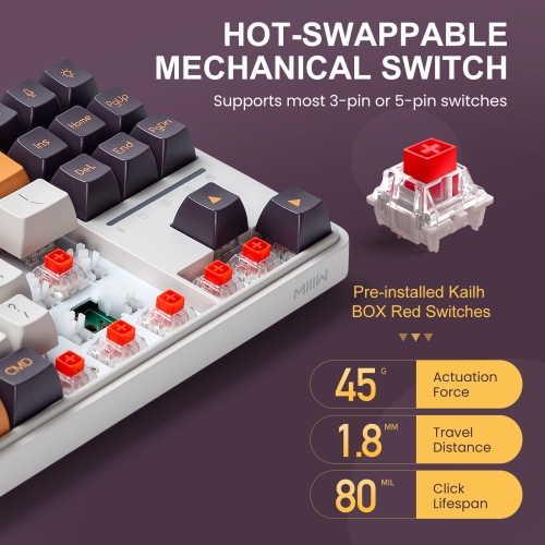 XIAOMI MIIIW Mechanical Gaming Keyboard, K18 ART Series
