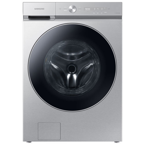 Open Box - Samsung Bespoke 6.1 Cu Ft Front Load Steam Washer -Silver Steel -Perfect Condition