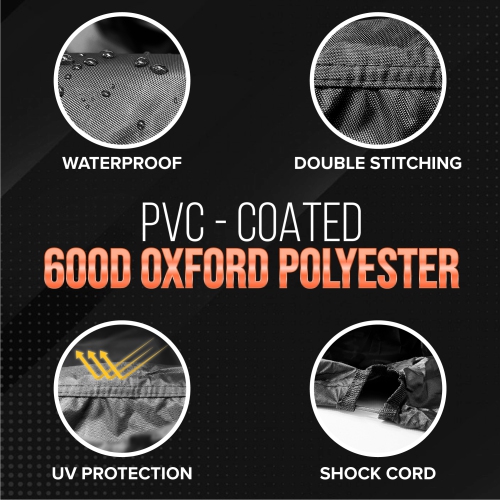 Pressure Washer Cover Outdoor Power Washer Cover 600D Oxford Heavy Duty Waterproof Pressure Washer Accessories Universal Fit Equipment Covers