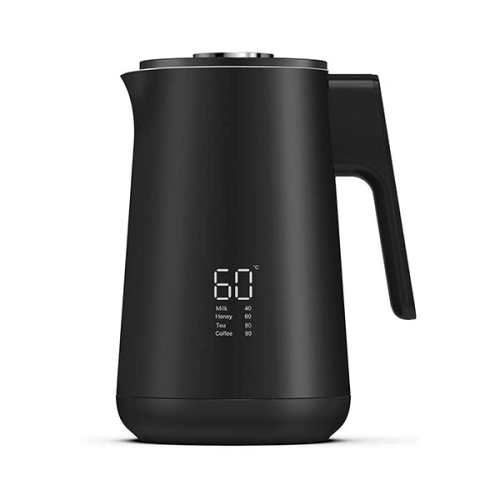 BUYDEEM K640 Stainless Steel Electric Tea Kettle with Auto Shut-Off and  Boil Dry Protection, 1.7 Liter Cordless Hot Water Boiler with Swivel Base  1440W