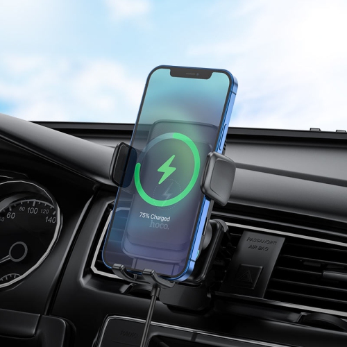 Hoco Smart Alignment Wireless Charging Car Holder