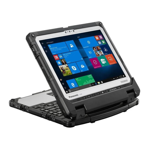 Refurbished - Panasonic Toughbook CF-33, Rugged 2-in-1, 12", Intel i5-7300U, 4G LTE, dGPS, Barcode, 8GB, 512GB SSD, Hello Webcam, Rear Cam, Backlit