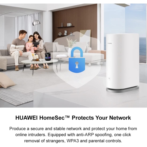 HUAWEI WiFi Mesh 7 AX6600 - Whole Home Mesh WiFi System, Seamless & Speedy, Up to 6600Mbps, Connect 250+ Devices, Ultra-Fast Connection in Big-Multi