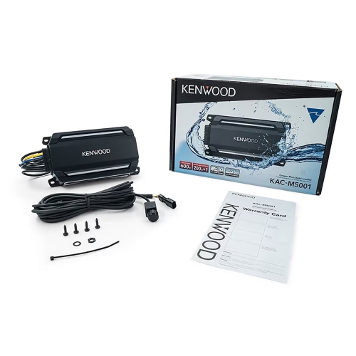 Kenwood KAC-M5001 Compact Mono Marine Subwoofer Amplifier