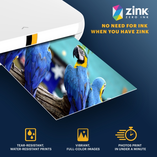 Kodak 2"x3" Premium Zink Photo Paper, Instant Print 100 Photo Printing Paper Sheets